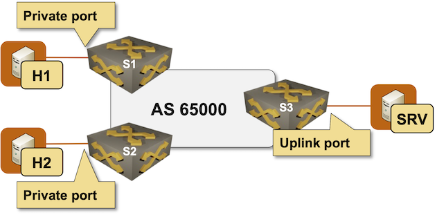 Lab topology